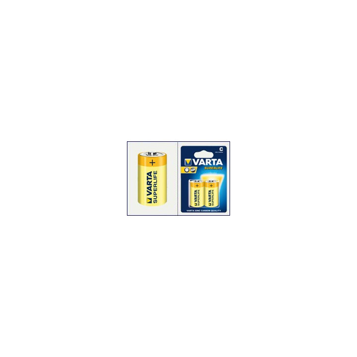 12 piles (6 blisters) Varta superlife R14 C (LR14) 12 piles (6 blisters) Varta superlife R14 C (LR14)