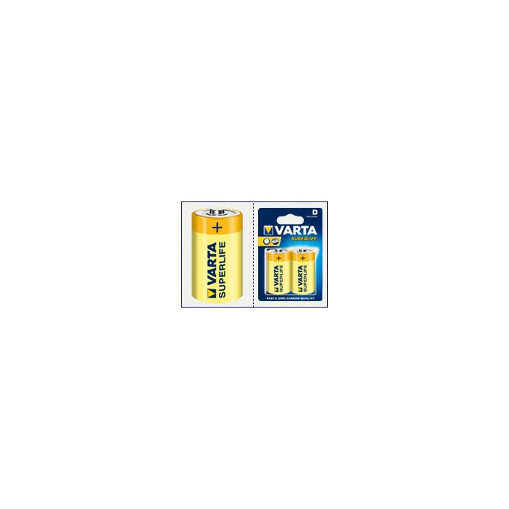 12 piles (6 blisters) Varta Superlife R20 D (LR20) 12 piles (6 blisters) Varta Superlife R20 D (LR20)
