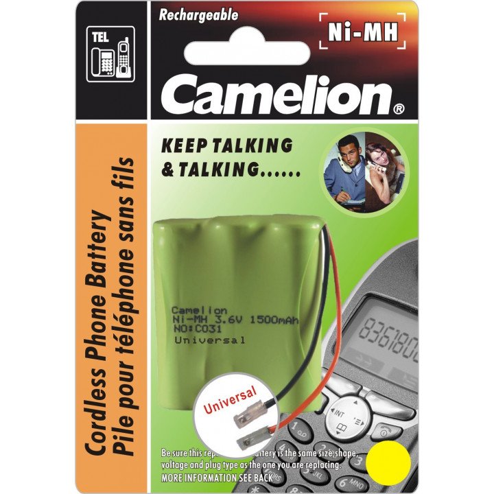 Batterie 3,6V Ni-MH 1300mah 3 AA rechargeable Camelion Batterie 3,6V Ni-MH 1300mah 3 AA rechargeable Camelion
