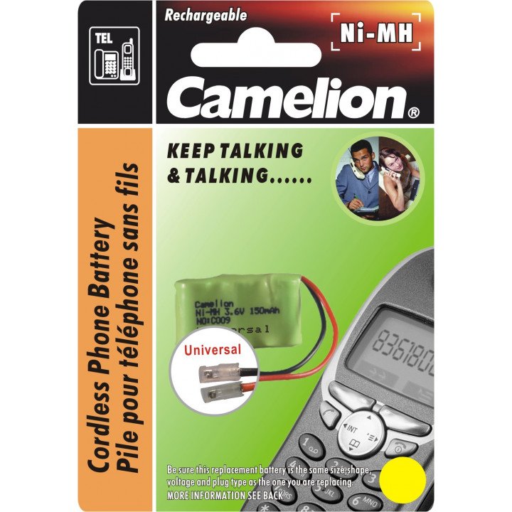 Batterie 3,6V Ni-MH 150mah 1/3 AAA rechargeable Camelion