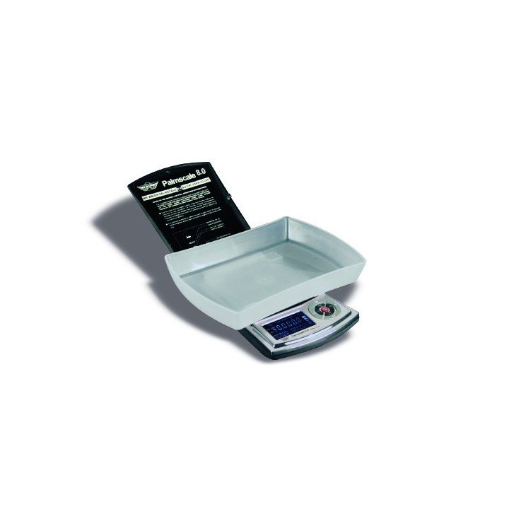Balance 800g à 0,1g + poids d'étalon Palmscale 8 My weigh