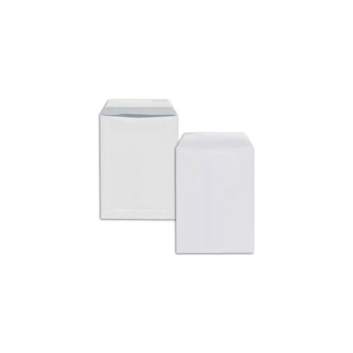 250 enveloppes blanches C4 (A4 non pliée) 229 x 324 mm