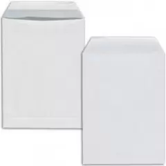 250 enveloppes blanches C4 (A4 non pliée) 229 x 324 mm