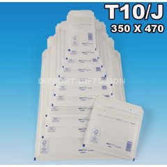 50 ENVELOPPES A BULLES T10 (370*480) BLANCHES DIFFORT DIFFUSION - 1