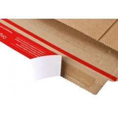 20 Enveloppe cartonnée N°1 (150*250) pochette d'expédition carton ondulé 