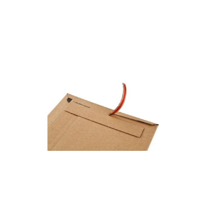 20 Enveloppe cartonnée N°1 (150*250) pochette d'expédition carton ondulé 