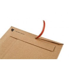 20 Enveloppe cartonnée N°1 (150*250) pochette d'expédition carton ondulé 
