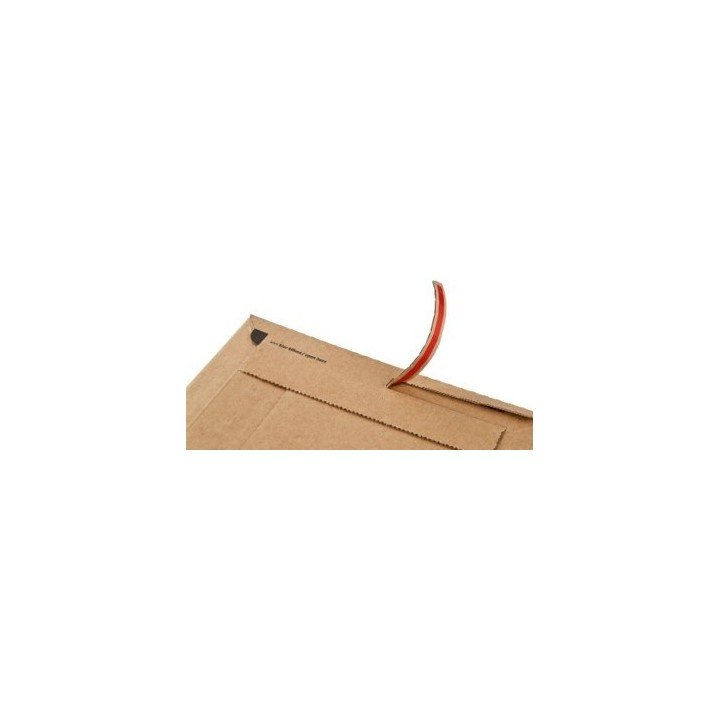 20 enveloppe carton latérale L4 (340x235mm) pochette avec cannelure  - 2