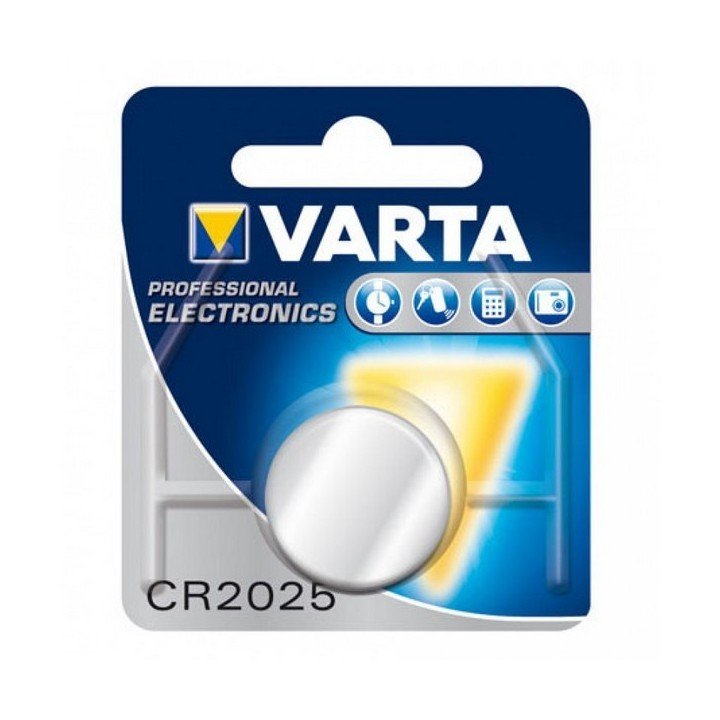 Lot de 10 piles VARTA 3V Lithium CR2025