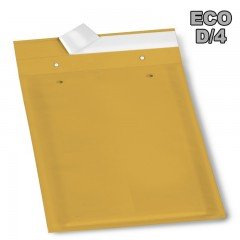 Lot 100 Enveloppes à bulles pochettes Marrons ECO 175x275 mm 4/D ext. 200x275