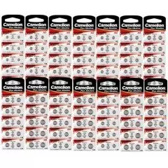 Lot de 140 pile boton alcaline Camelion