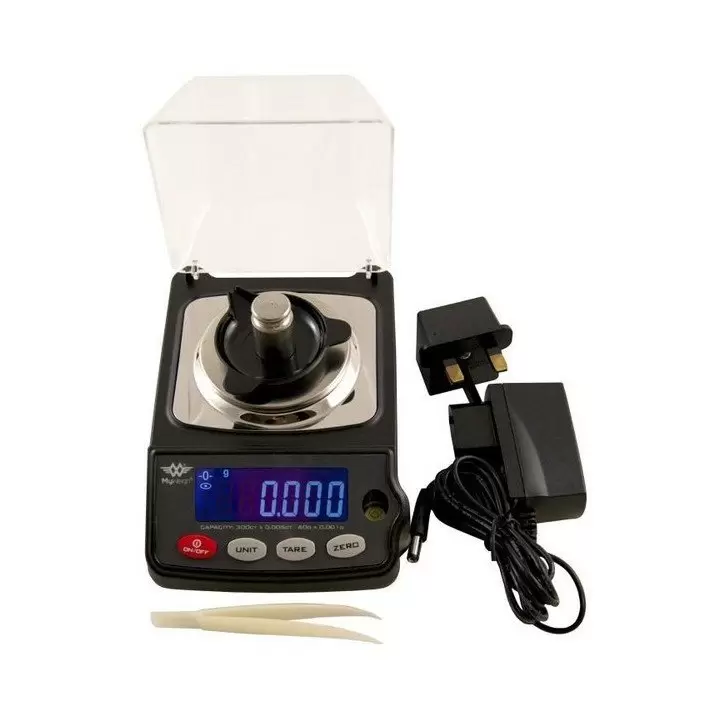 balance electronique avec poids de calibrage pince adaptateur secteur gempro300 my weigh