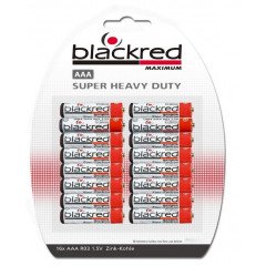 Lot 320 piles BLACKRED AAA R03 (LR03 / LR3)  BP16