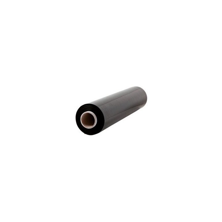 6 rouleaux film palette étirable NOIR 45cmx300m 23µ  - 1