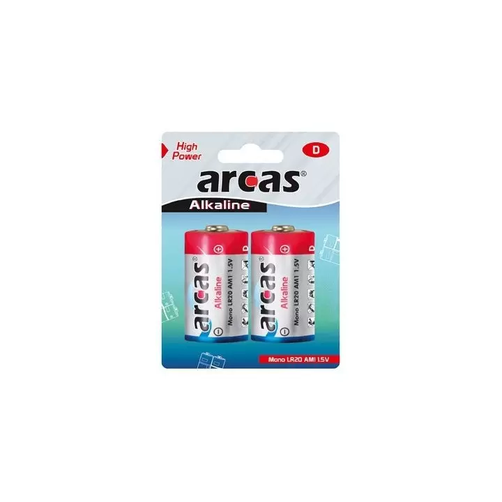 12 piles Arcas LR20 DATE 08/2017