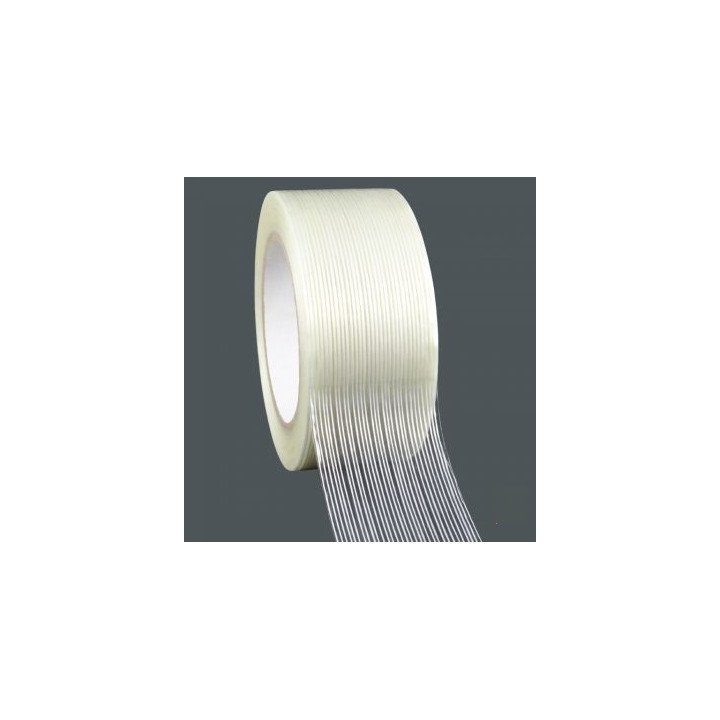 ruban adhésifs rouleaux armés fil à fil transparent 50x50