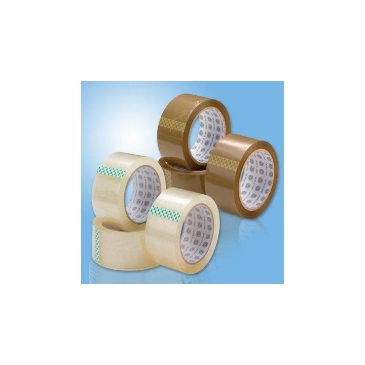 36 rouleaux adhésifs Havane 50mm x 100m DIFFORT DIFFUSION - 1
