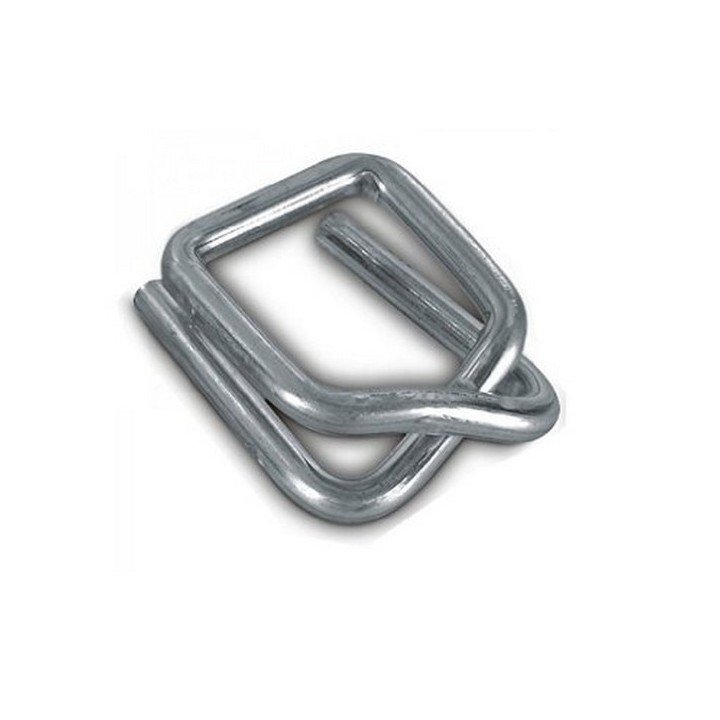 Boucle acier autobloquante 16mm (x1000)  - 1