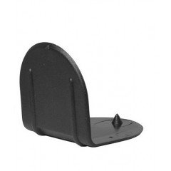 Angle de protection parafeuillard plastique noir avec picot (x2000)  - 1