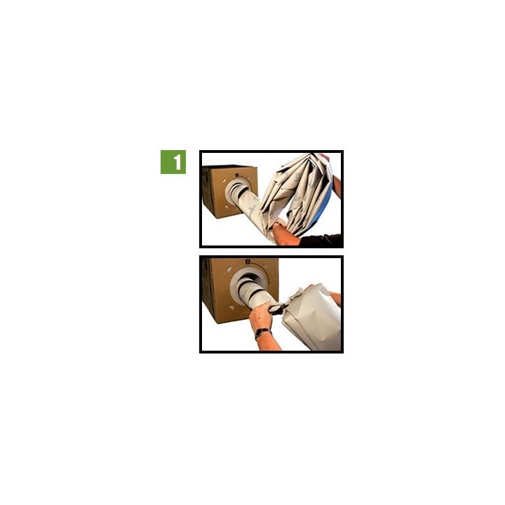 Papier de calage à froisser avec boite distributrice  - 2