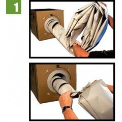 Papier de calage à froisser avec boite distributrice  - 2