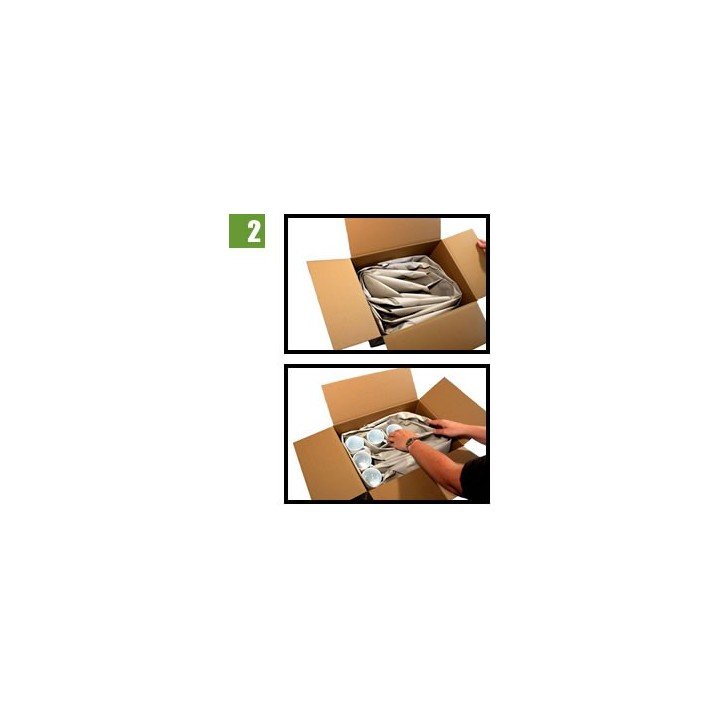 Papier de calage à froisser avec boite distributrice  - 3