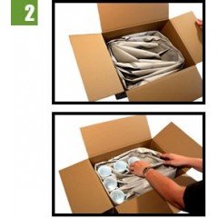 Papier de calage à froisser avec boite distributrice  - 3
