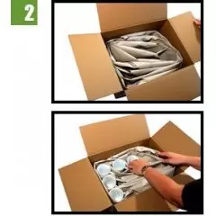 Papier de calage à froisser avec boite distributrice - 3