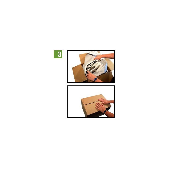 Papier de calage à froisser avec boite distributrice  - 4