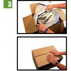Papier de calage à froisser avec boite distributrice  - 4