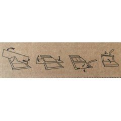 étuis postaux carton DVD coffret A5 Pliage