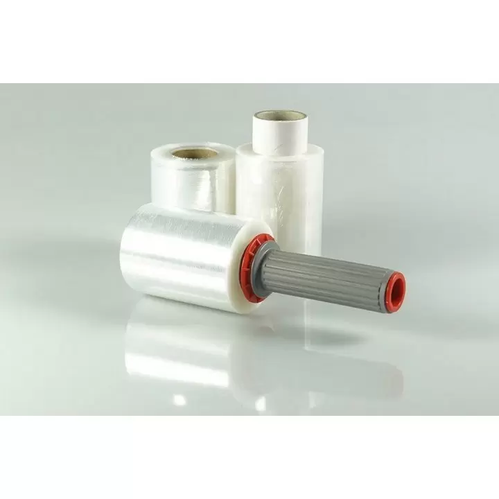 Dérouleur plastique main pour mini-bobine stretch