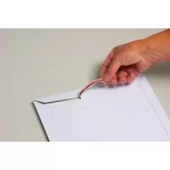 ouverture facile avec bande d'arrachage