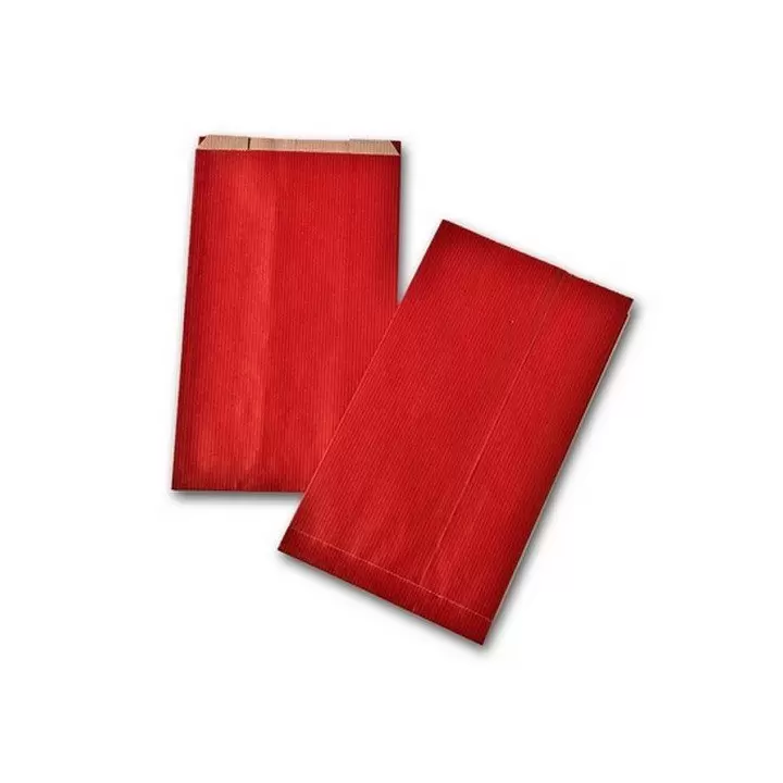 Pochettes cadeaux sans soufflet sac rouge 70x120cm 