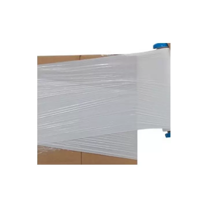 Lot de 1 ou 6 Rouleaux film palette étirable BLANC 500cm x 300m 23µ  - 1