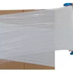 Lot de 1 ou 6 Rouleaux film palette étirable BLANC 500cm x 300m 23µ  - 1