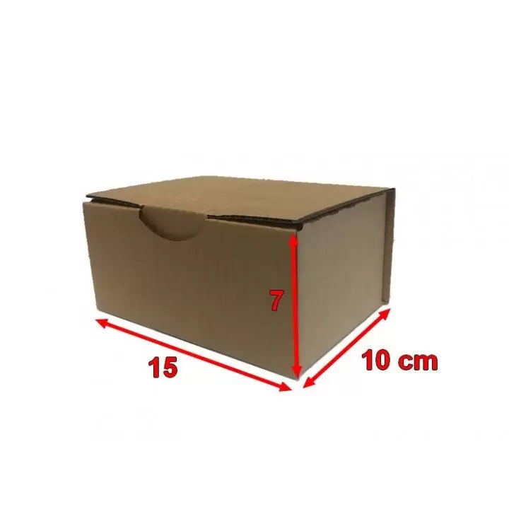 Boite postale carton 15 x 10 x 7 cm (150x100x70mm)