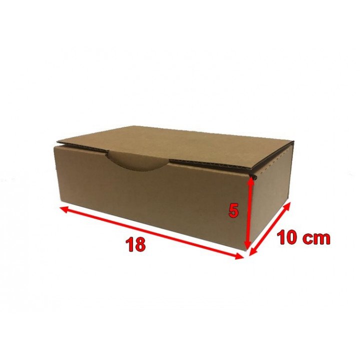 Boite postale carton 18 x 10 x 5 cm (180x100x50mm)
