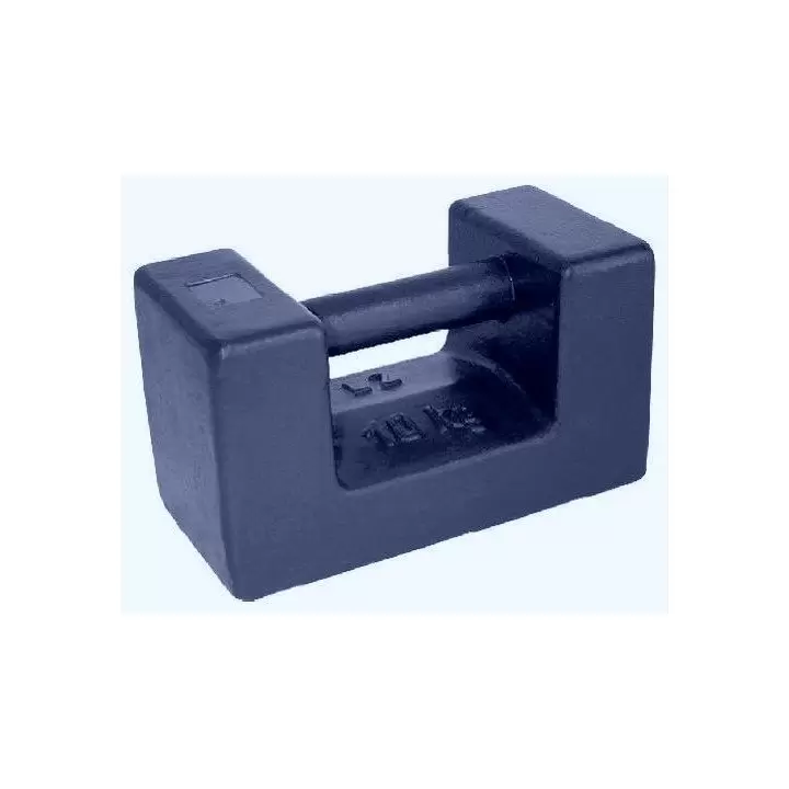 masse fonte 10Kg (noir) poids calibration