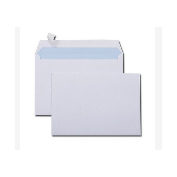 500 enveloppes blanches papier largeur 229mm C5 162 x 229 mm (597)
