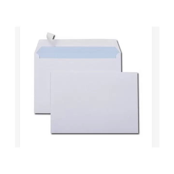 500 enveloppes blanches papier largeur 229mm C5 162 x 229 mm (597) 500 enveloppes blanches papier largeur 229mm C5 162 x 229 mm (597)