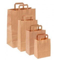 Sac kraft avec poignée 220x100x280mm