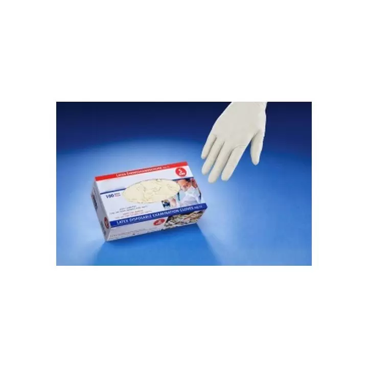 Boite gants jetables LATEX non poudré 