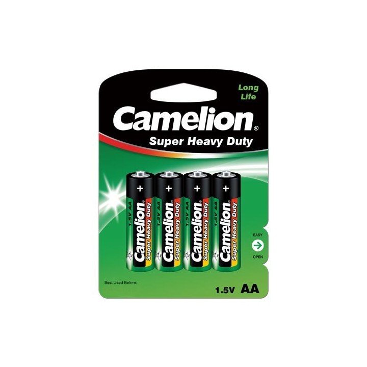 DESTOCKAGE 12 blisters (48 piles) AA Green BP4 AA R06 10-2019 
