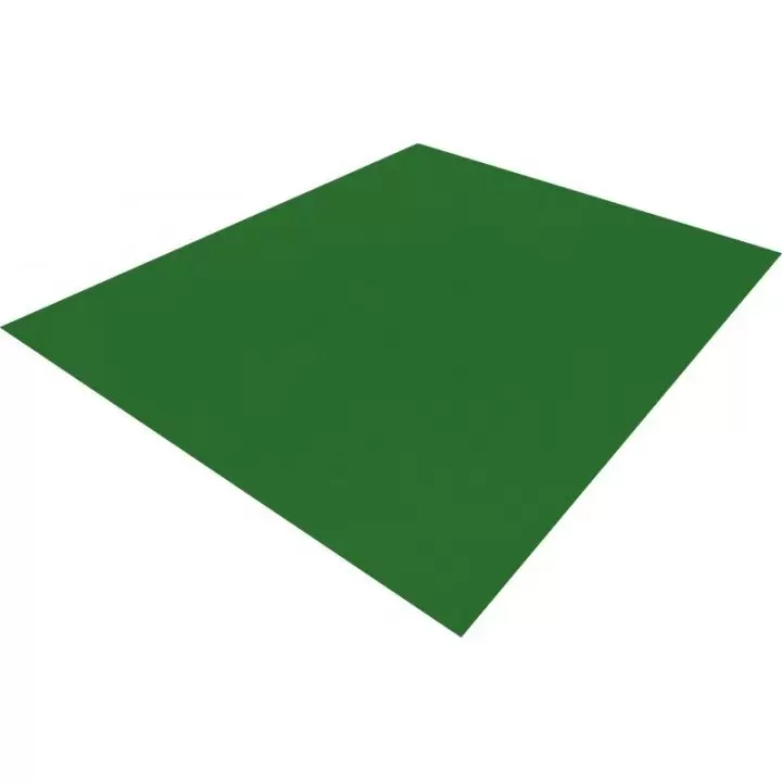  feuilles soie vert sapin mousseline papier 50x75cm