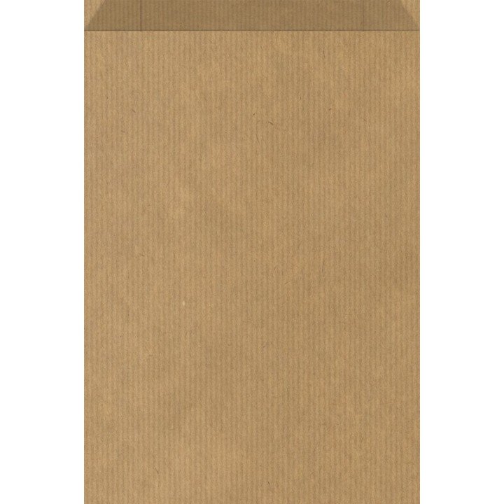 250 sachet pochette cadeaux KRAFT vergé véritable (dimensions au choix)  - 1