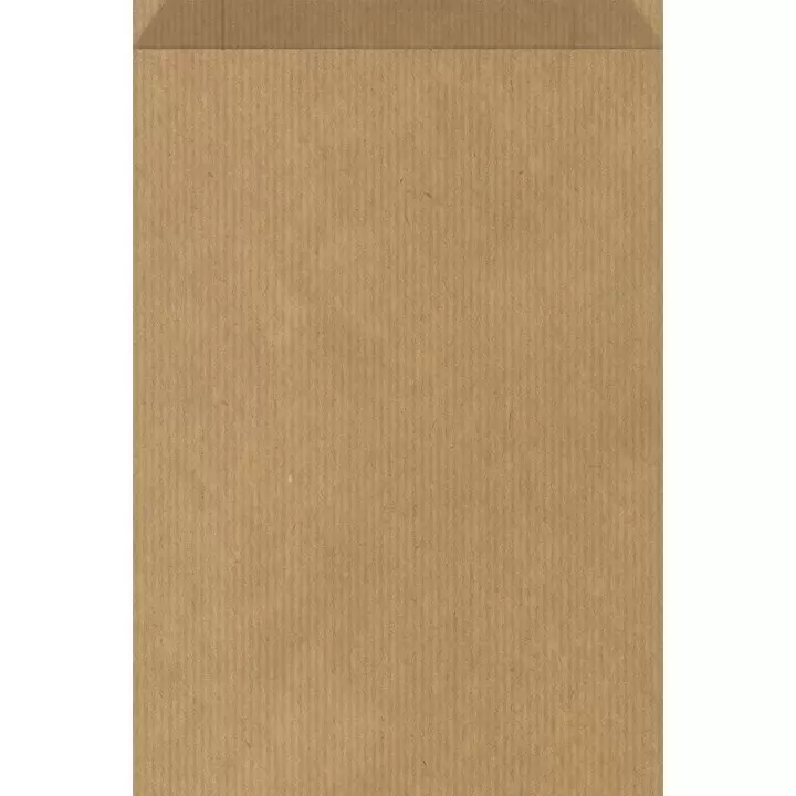 250 sachet pochette cadeaux KRAFT vergé véritable (dimensions au choix)  - 1