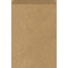 250 sachet pochette cadeaux KRAFT vergé véritable (dimensions au choix)  - 1