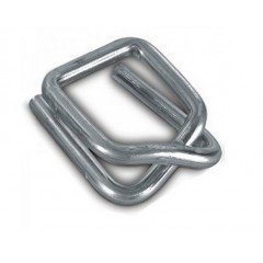 Boucle acier autobloquante 16 mm pour feuillard textile