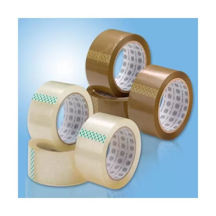 6x rouleaux adhésifs Havane 50mm x 66m DIFFORT DIFFUSION - 1